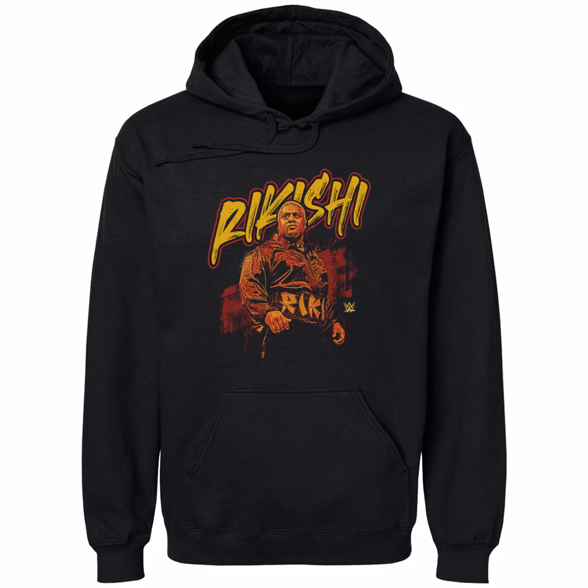 Men's 500 Level Black Rikishi Splatter Pullover Hoodie 2 Men's 500 Level Black Rikishi Splatter Pullover Hoodie