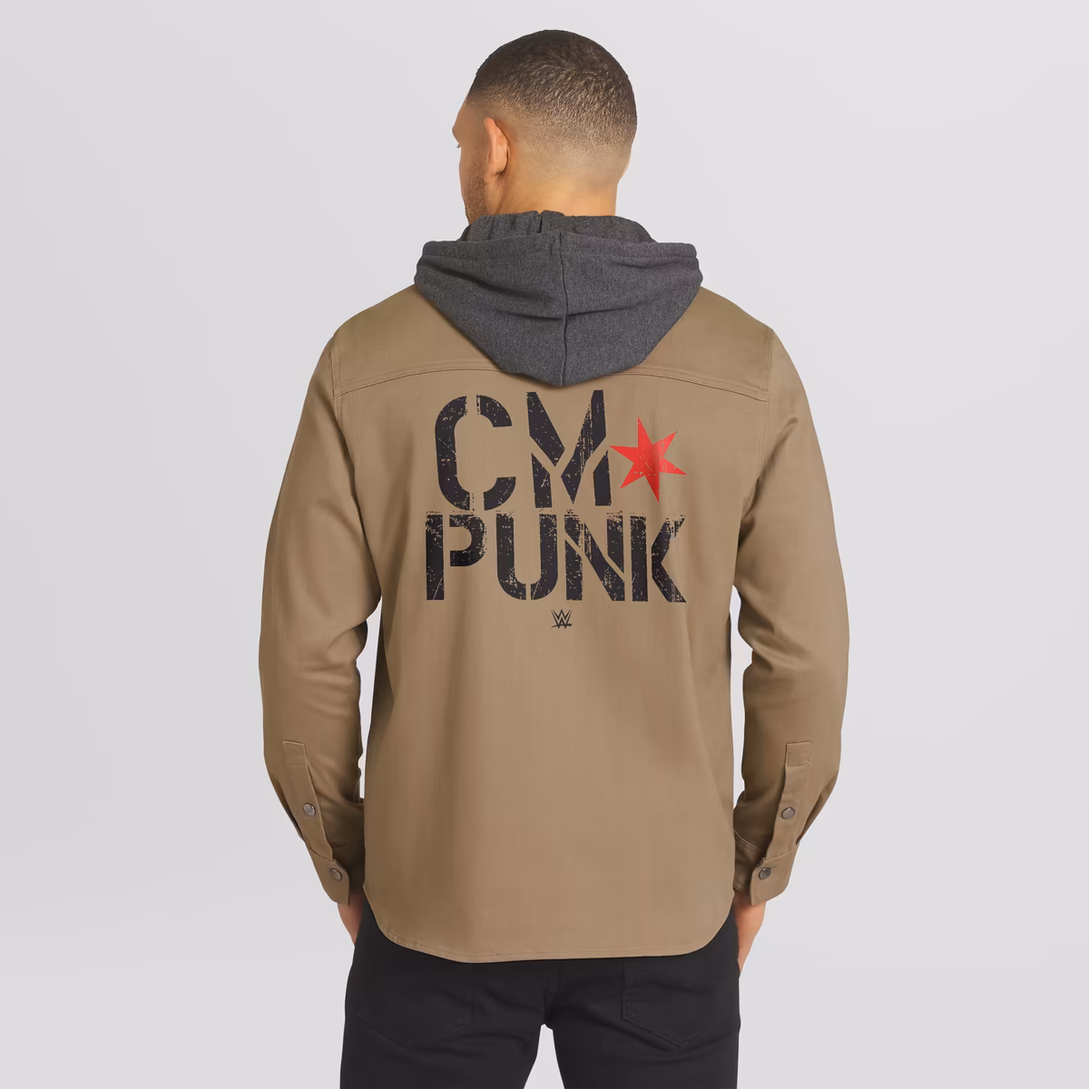 Men's Darius Rucker Collection by Fanatics Tan CM Punk Full-Snap Hooded Jacket 3 Men's Darius Rucker Collection by Fanatics Tan CM Punk Full-Snap Hooded Jacket