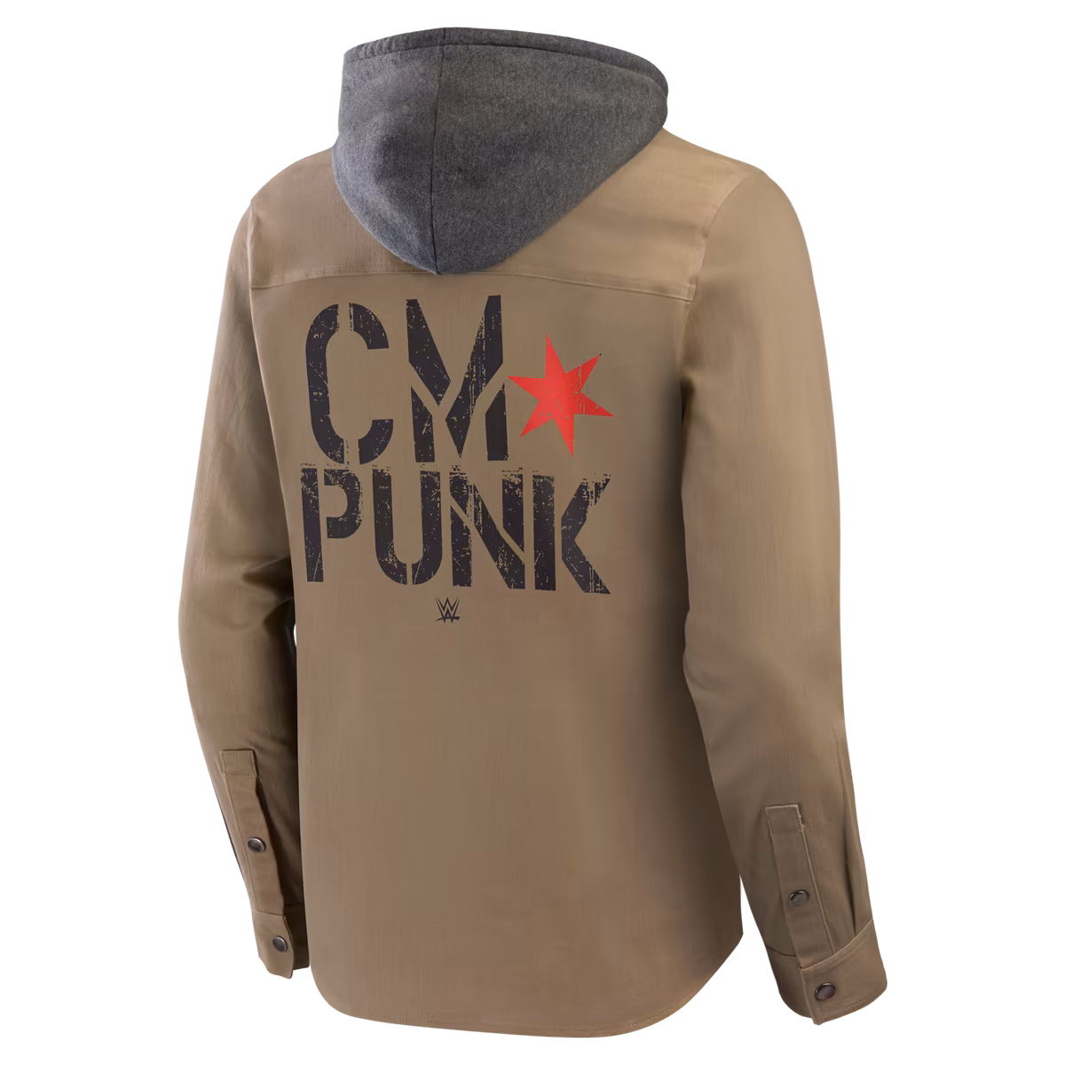 Men's Darius Rucker Collection by Fanatics Tan CM Punk Full-Snap Hooded Jacket 5 Men's Darius Rucker Collection by Fanatics Tan CM Punk Full-Snap Hooded Jacket