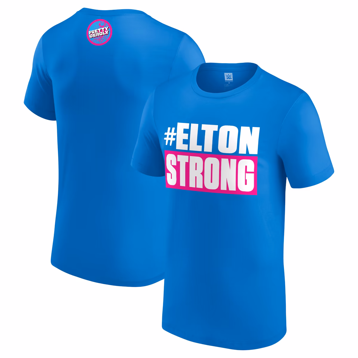 Men's Blue Pretty Deadly #EltonStrong T-Shirt 1 Men's Blue Pretty Deadly #EltonStrong T-Shirt