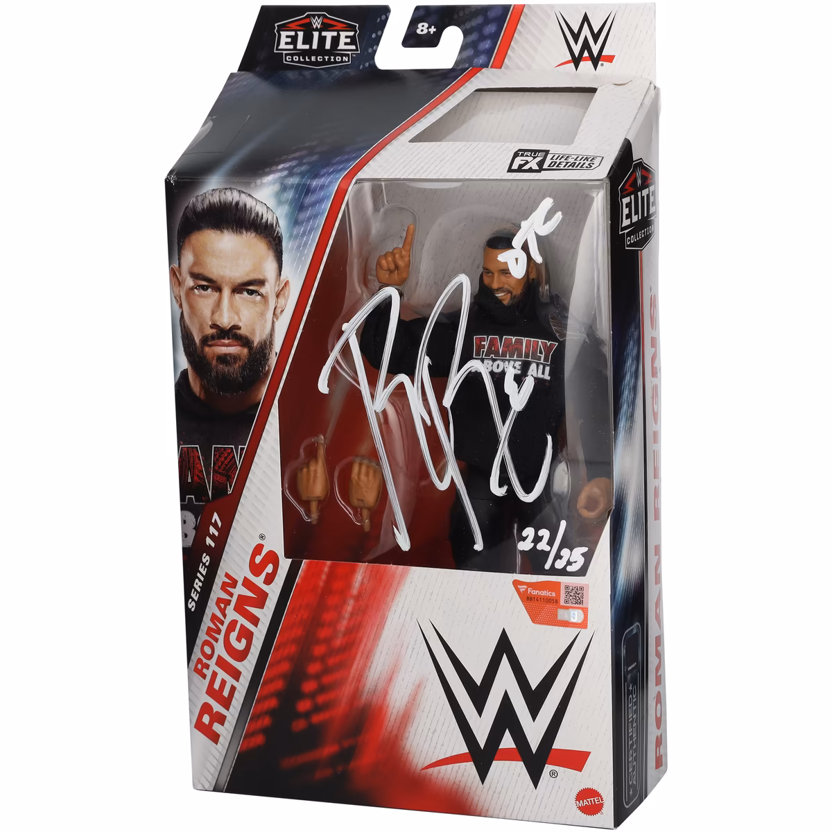 Roman Reigns WWE Autographed Mattel Elite Collection Series 117 Action Figure with "OTC" Inscription - Limited Edition of 25 1 Roman Reigns WWE Autographed Mattel Elite Collection Series 117 Action Figure with "OTC" Inscription - Limited Edition of 25