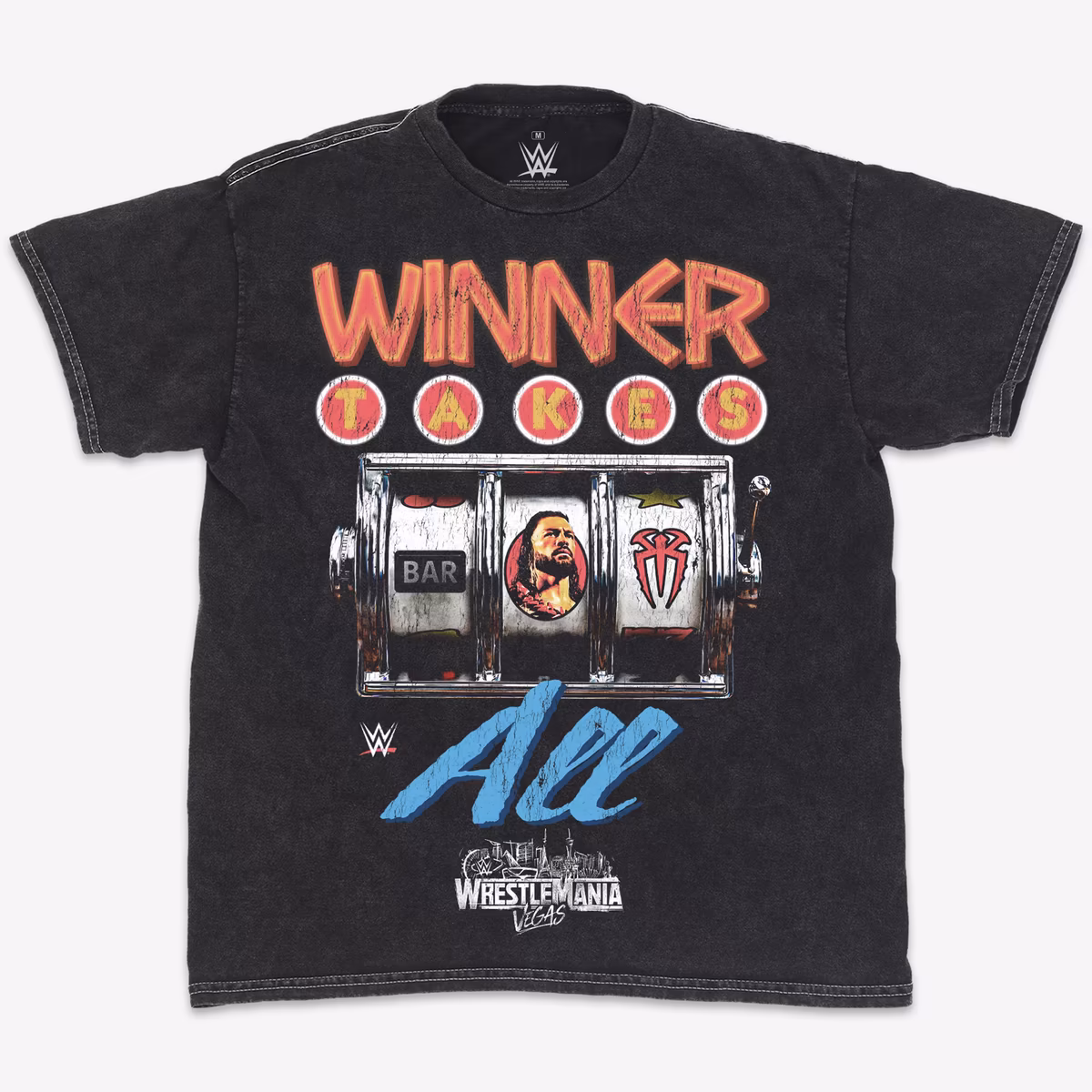 Men's Ripple Junction Black Roman Reigns WrestleMania 42 Winner Takes All T-Shirt 11 Men's Ripple Junction Black Roman Reigns WrestleMania 42 Winner Takes All T-Shirt