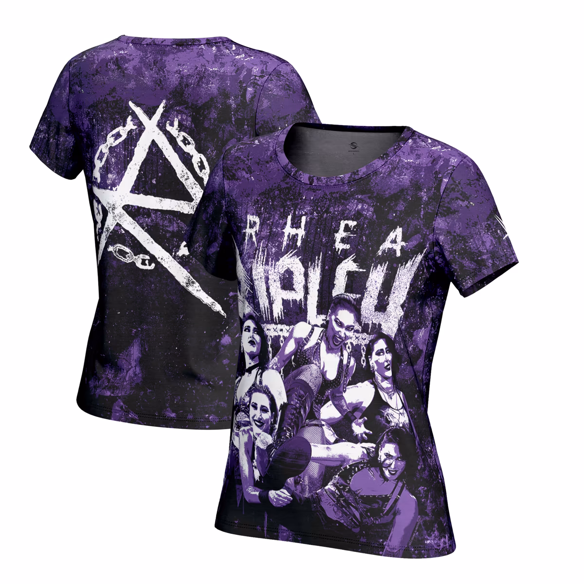 Women's ProSphere Purple Rhea Ripley Superstar T-Shirt 8 Women's ProSphere Purple Rhea Ripley Superstar T-Shirt