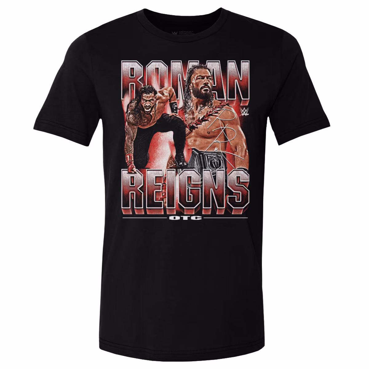 Men's 500 Level Black Roman Reigns Vintage T-Shirt 2 Men's 500 Level Black Roman Reigns Vintage T-Shirt