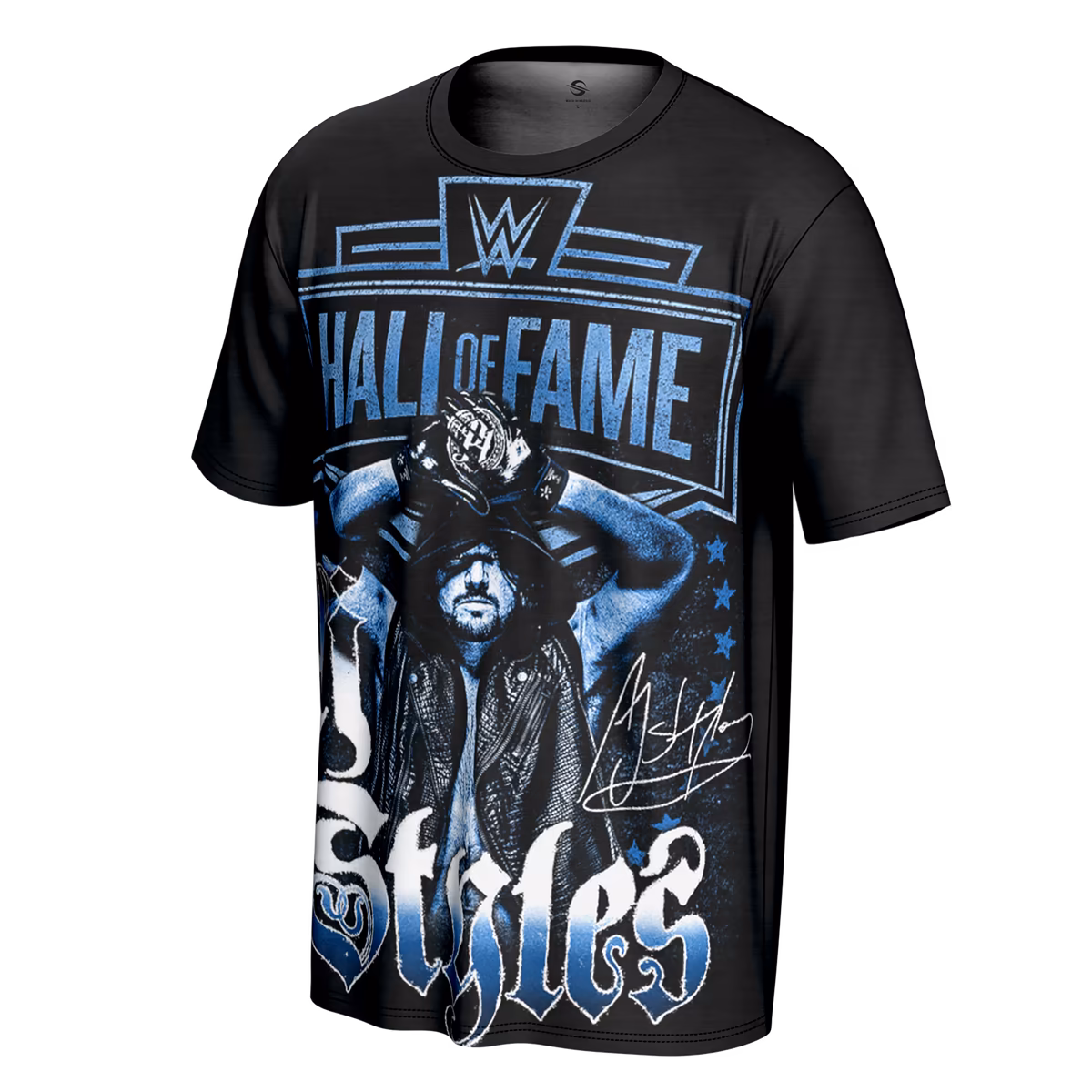 Youth ProSphere Black AJ Styles WWE Hall of Fame T-Shirt 3 Youth ProSphere Black AJ Styles WWE Hall of Fame T-Shirt