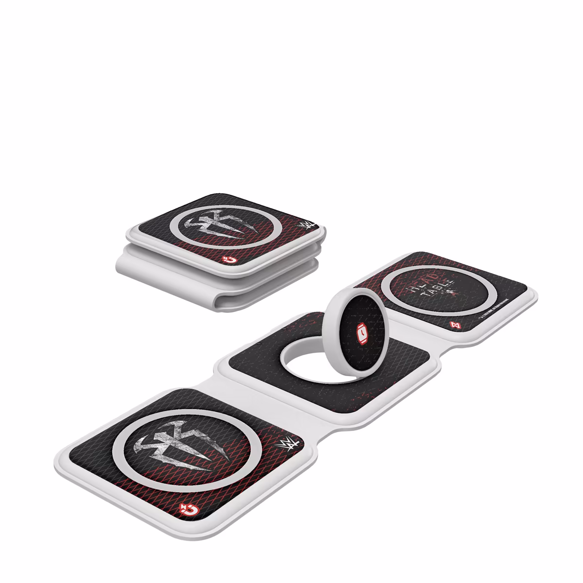 Keyscaper White Roman Reigns 3-in-1 Foldable Charger 4 Keyscaper White Roman Reigns 3-in-1 Foldable Charger