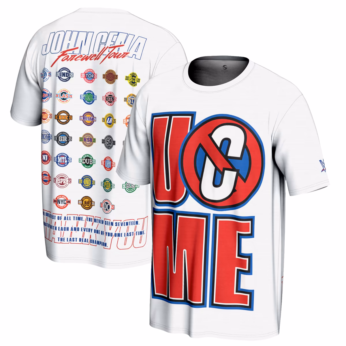 Youth ProSphere White John Cena Thank You Cena T-Shirt 2 Youth ProSphere White John Cena Thank You Cena T-Shirt