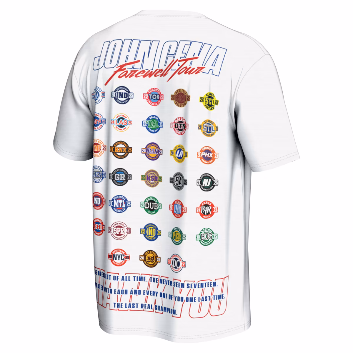 Youth ProSphere White John Cena Thank You Cena T-Shirt 4 Youth ProSphere White John Cena Thank You Cena T-Shirt