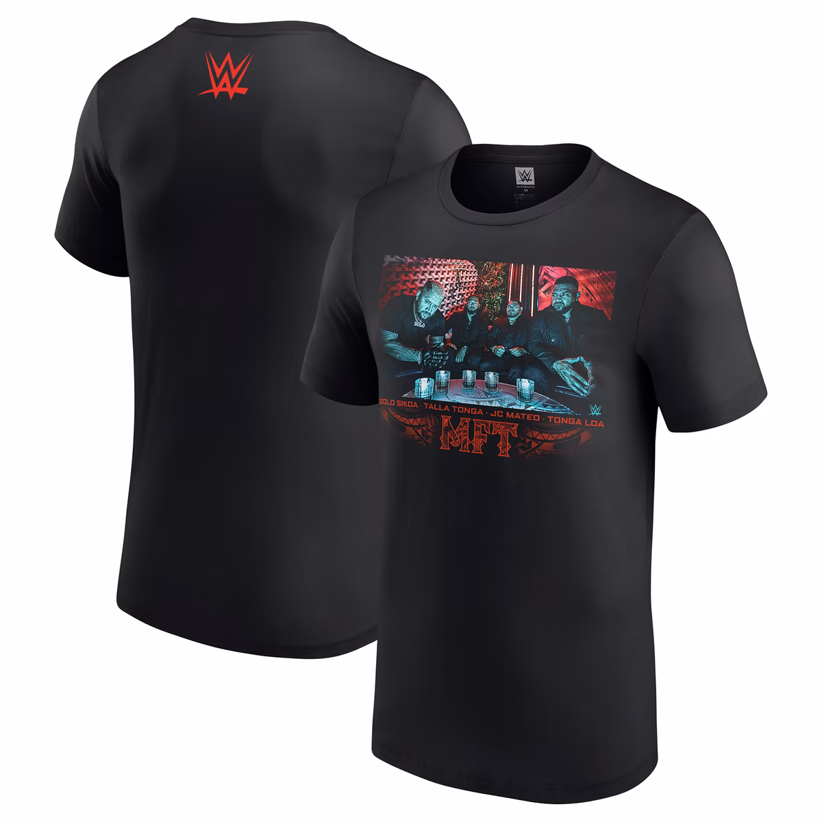 Men's Black Solo Sikoa MFT T-Shirt 9 Men's Black Solo Sikoa MFT T-Shirt