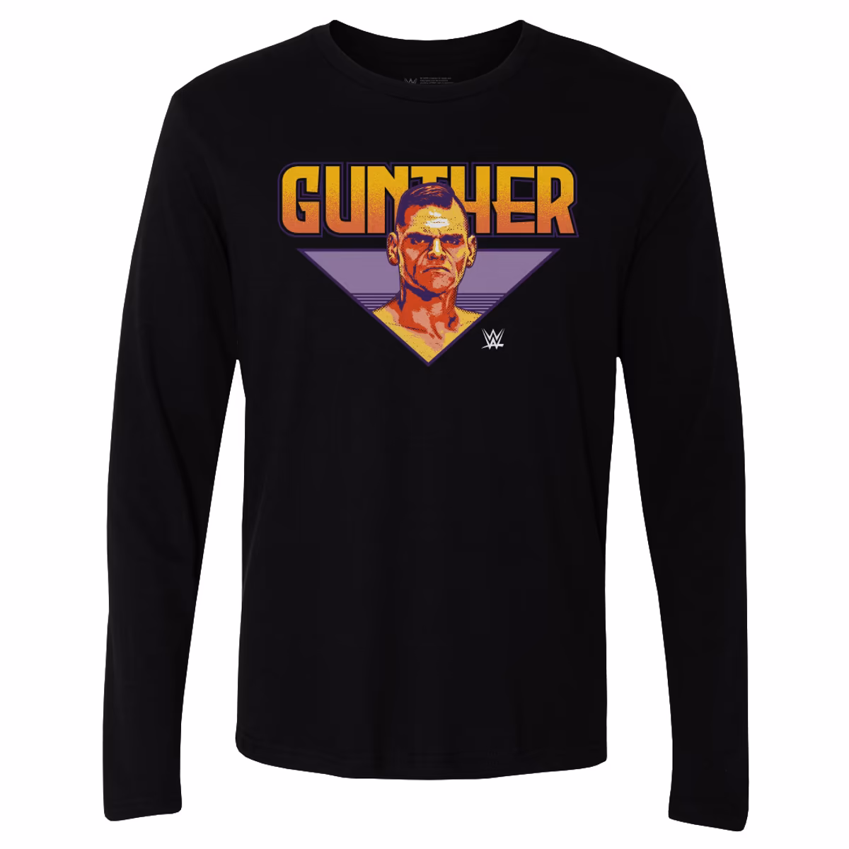 Men's 500 Level Black Gunther Comic Long Sleeve T-Shirt