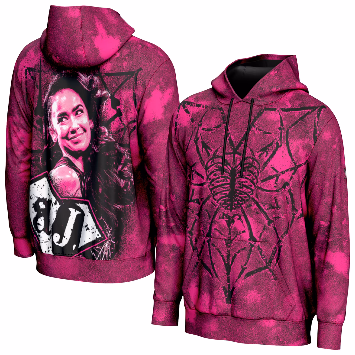 Men's ProSphere Pink AJ Lee Superstar Hoodie