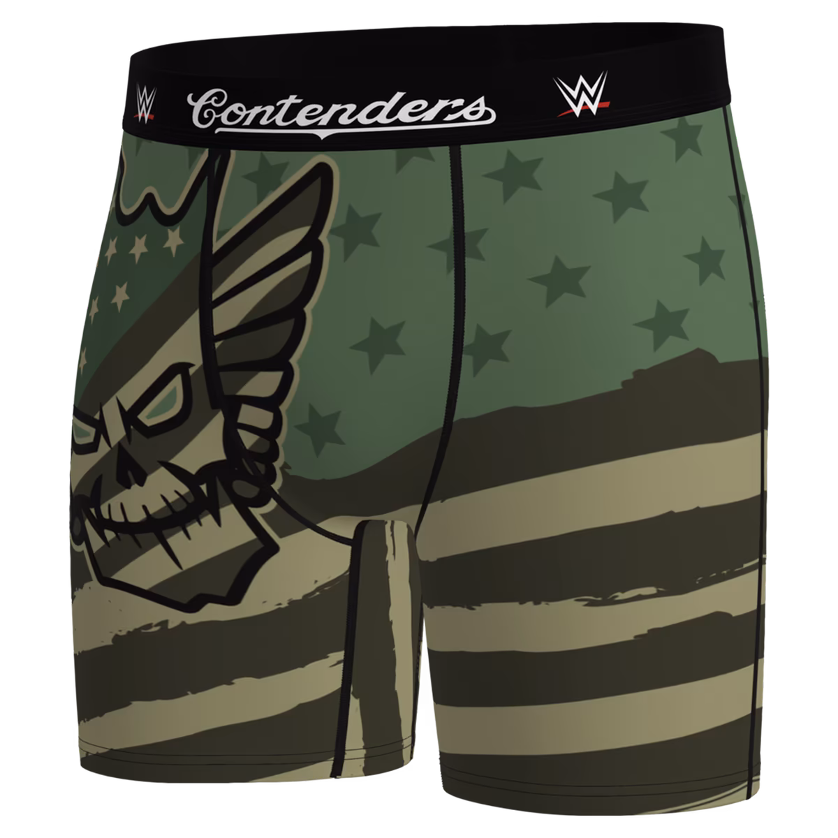 Men's Contenders Clothing Green Cody Rhodes Camo Boxer Briefs 5 Men's Contenders Clothing Green Cody Rhodes Camo Boxer Briefs