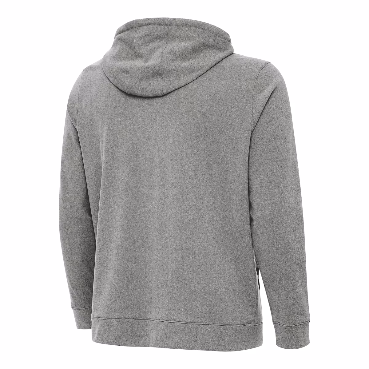 Men's Antigua Heather Gray nWo Effortless Full-Zip Hoodie 4 Men's Antigua Heather Gray nWo Effortless Full-Zip Hoodie