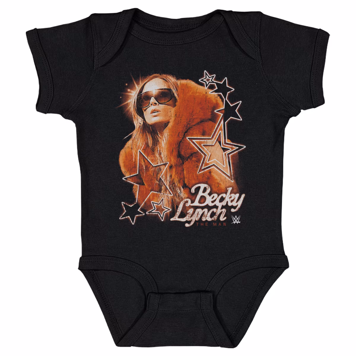 Infant 500 Level Black Becky Lynch Vintage Bodysuit 2 Infant 500 Level Black Becky Lynch Vintage Bodysuit