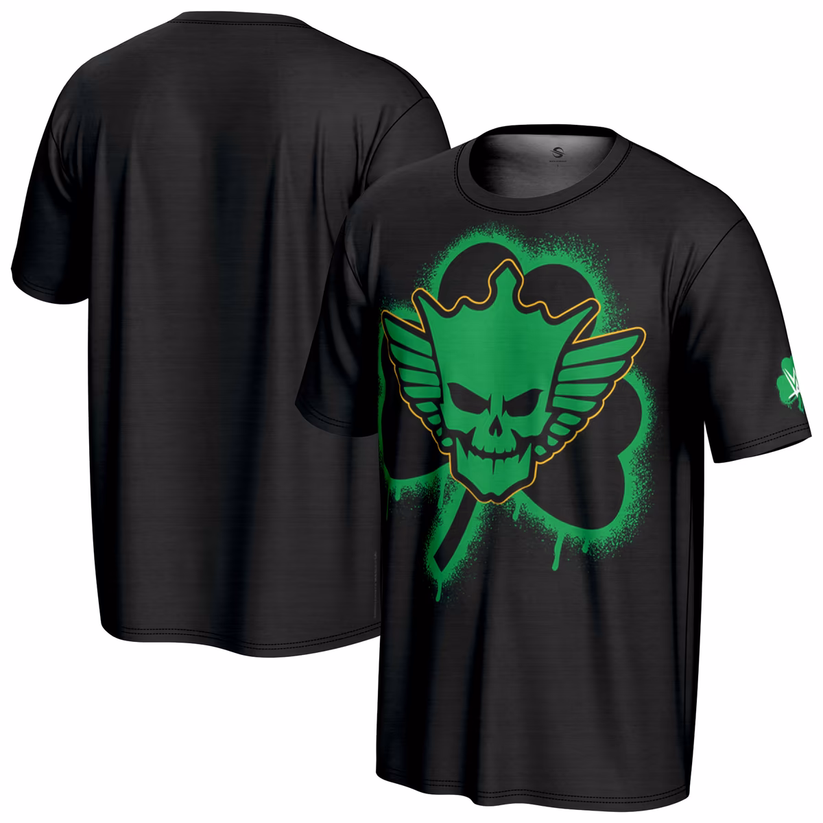 Men's ProSphere Black Cody Rhodes St. Patrick's Day T-Shirt