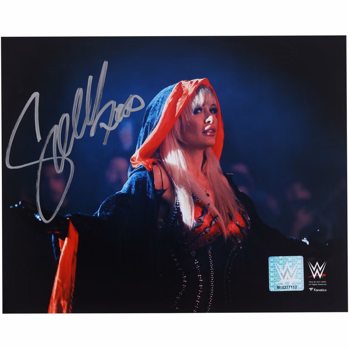 Scarlett Bordeaux WWE Autographed 8" x 10" Entrance Photograph