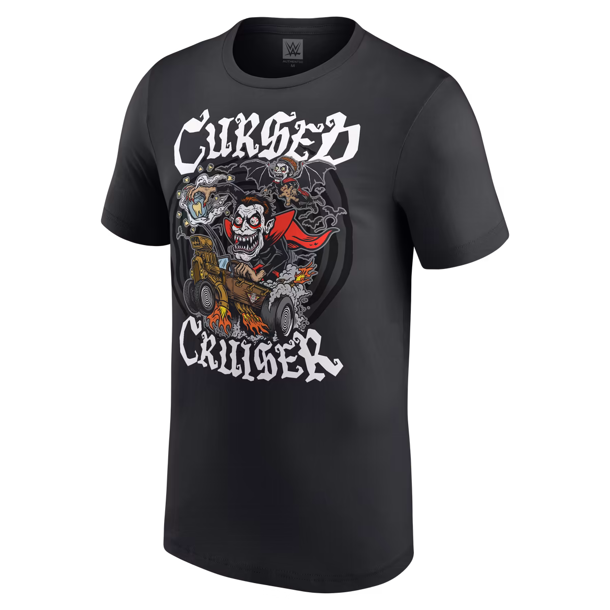 Men's Black Danhausen Cursed Cruiser T-Shirt 3 Men's Black Danhausen Cursed Cruiser T-Shirt