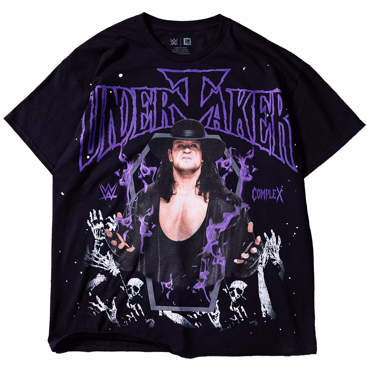 Men's Complex Black The Undertaker Tomb T-Shirt 3 Men's Complex Black The Undertaker Tomb T-Shirt