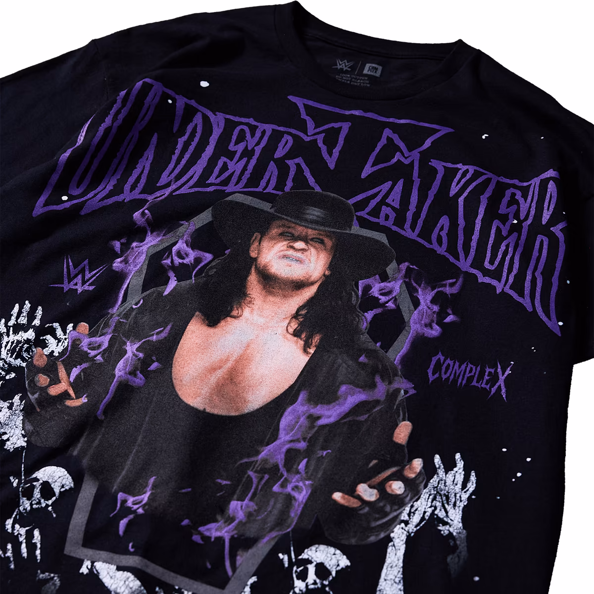 Men's Complex Black The Undertaker Tomb T-Shirt 5 Men's Complex Black The Undertaker Tomb T-Shirt