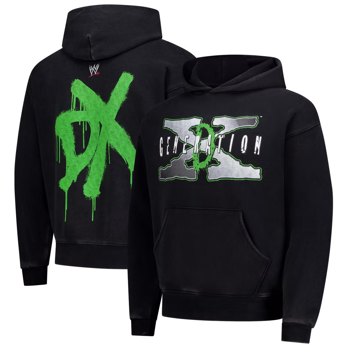 Men's Black D-Generation X Drip Hoodie 2 Men's Black D-Generation X Drip Hoodie