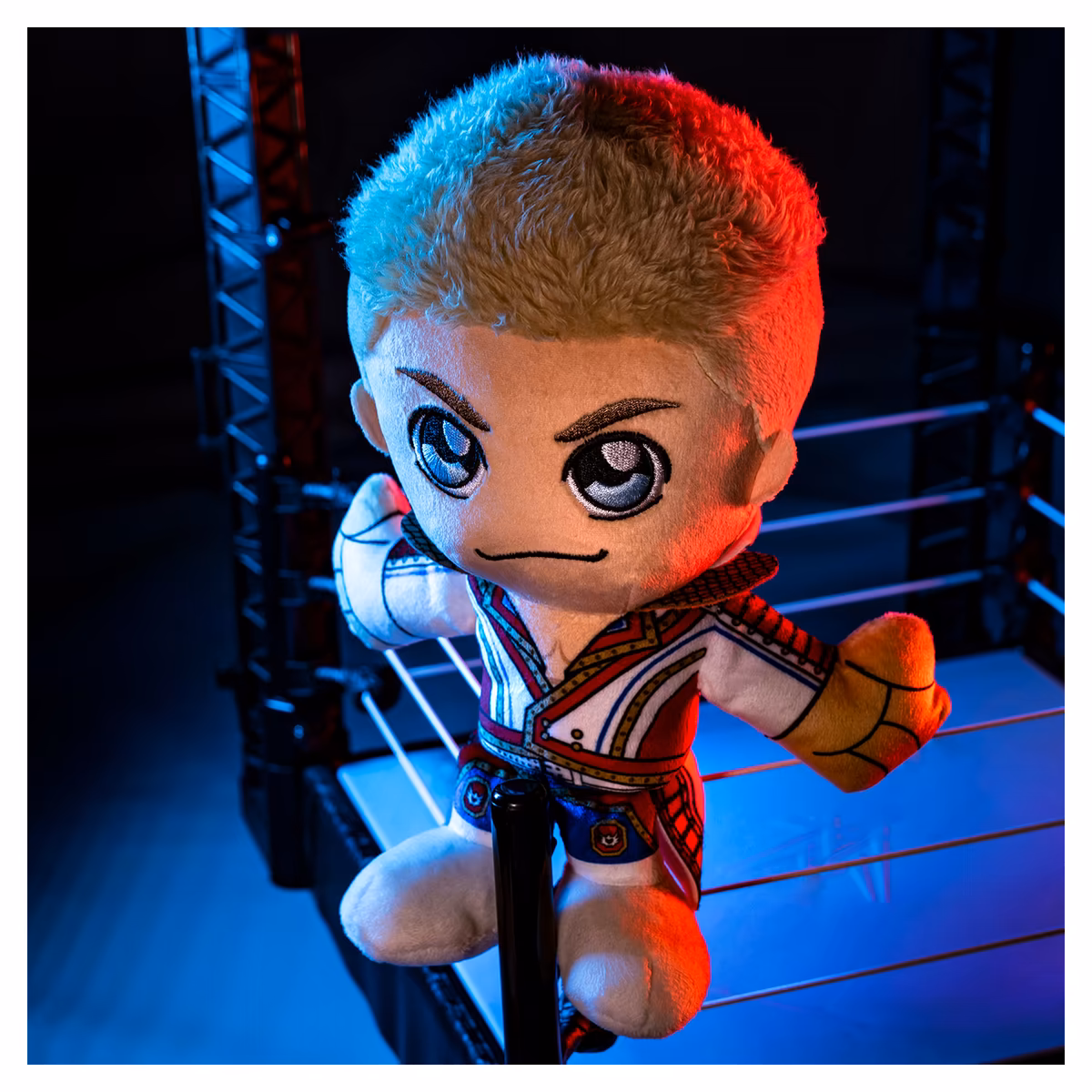 Bleacher Creatures Cody Rhodes WWE 8" Kuricha Sitting Plush 6 Bleacher Creatures Cody Rhodes WWE 8" Kuricha Sitting Plush