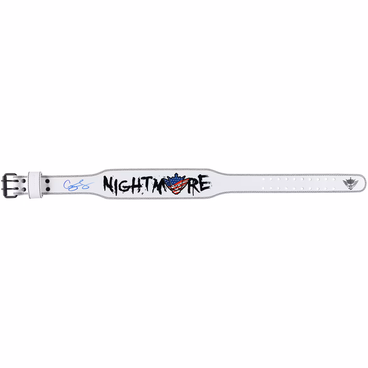 Cody Rhodes Autographed WWE x Fanatics Authentic White American Nightmare Weight Belt