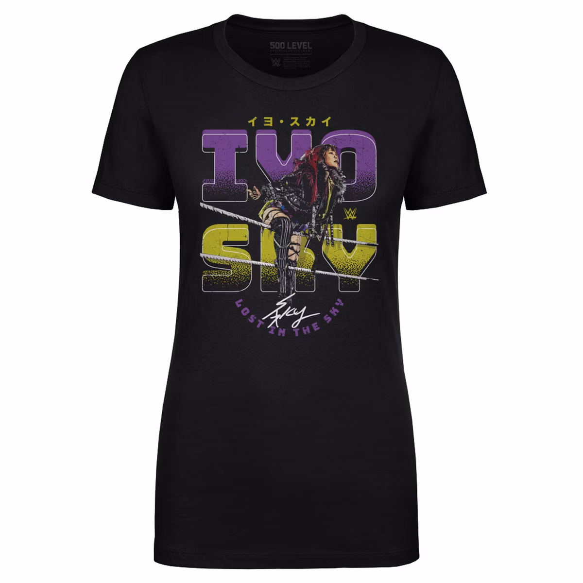 Women's 500 Level Black IYO SKY Ropes T-Shirt