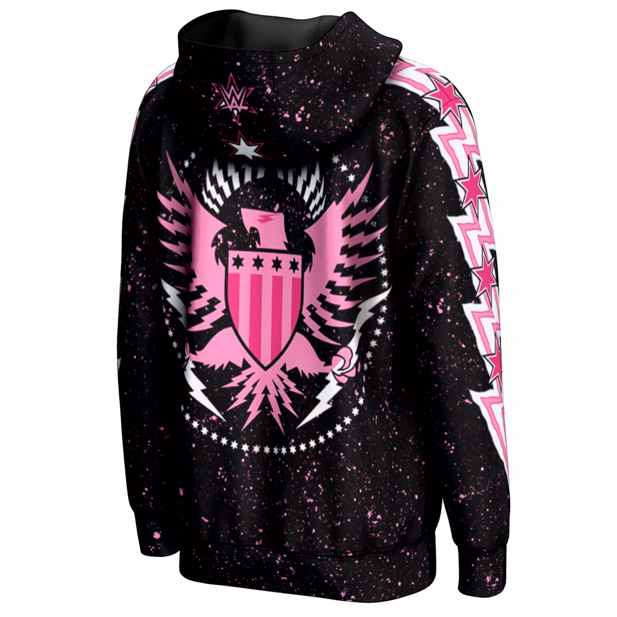 Youth ProSphere Black CM Punk Lightning Full-Zip Hoodie 4 Youth ProSphere Black CM Punk Lightning Full-Zip Hoodie