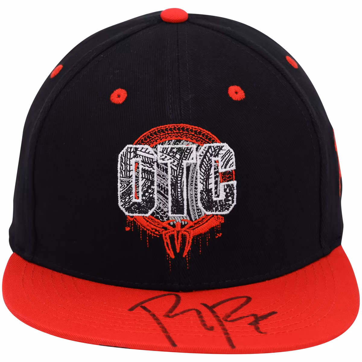 Roman Reigns WWE Autographed OTC Snapback Hat 3 Roman Reigns WWE Autographed OTC Snapback Hat