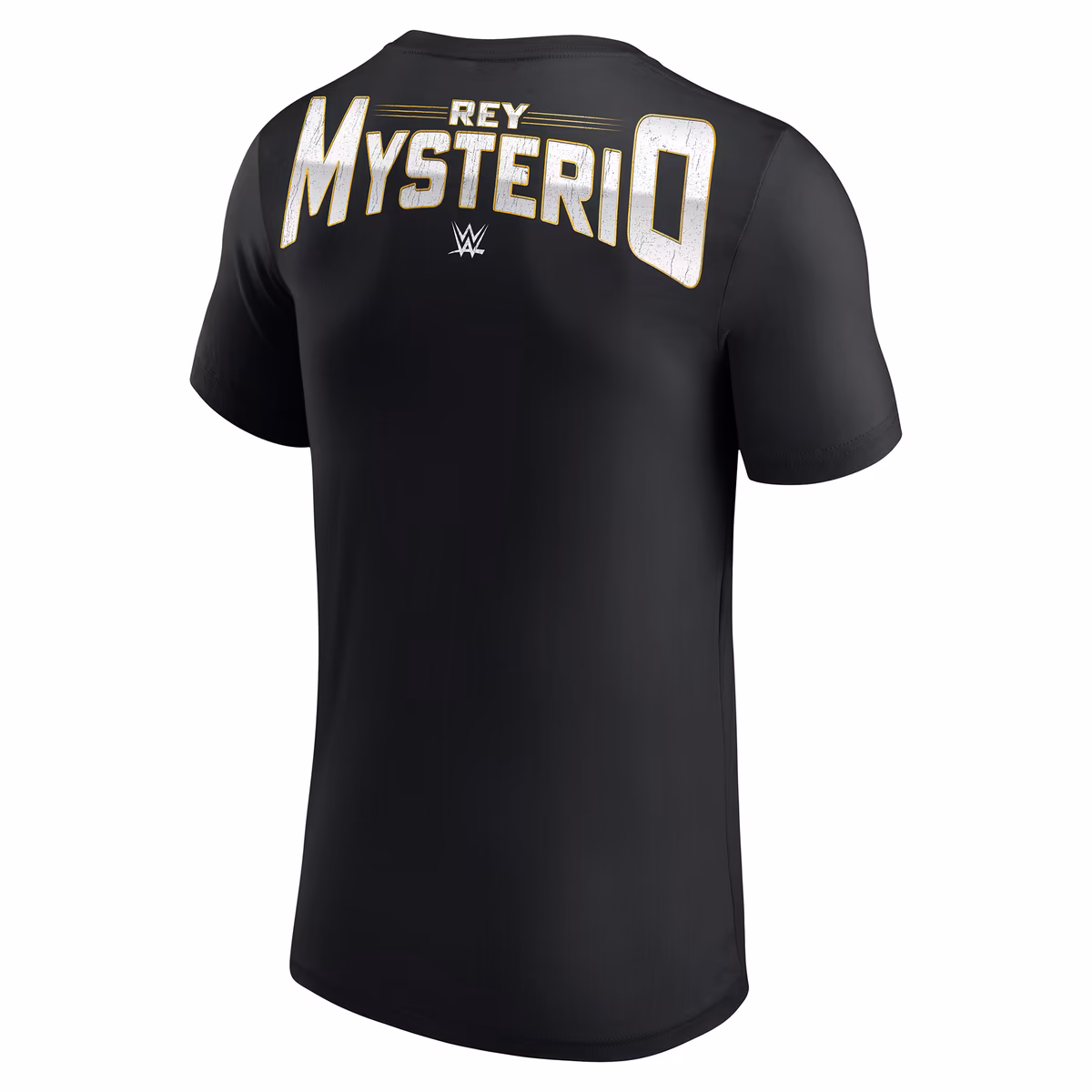 Men's Black Rey Mysterio 619 Gold Mask T-Shirt 4 Men's Black Rey Mysterio 619 Gold Mask T-Shirt