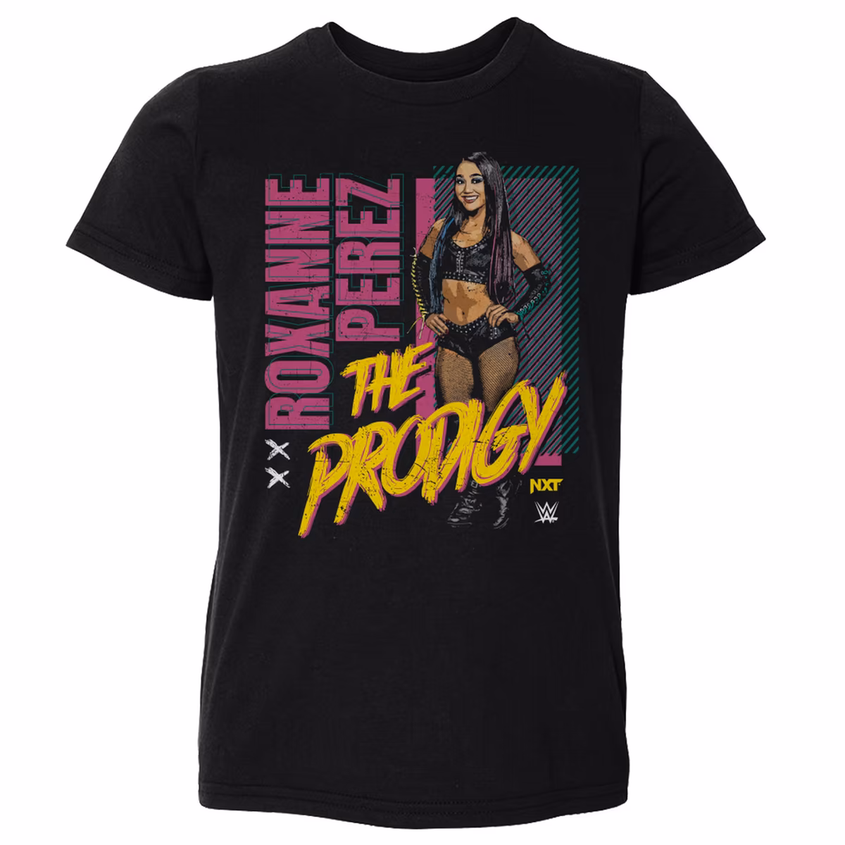 Toddler 500 Level Black Roxanne Perez Grunge T-Shirt