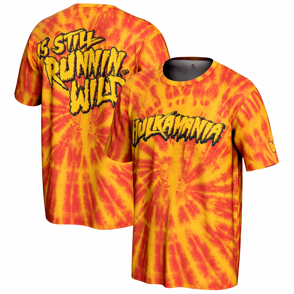 Youth ProSphere Yellow Hulk Hogan Tie Dye T-Shirt