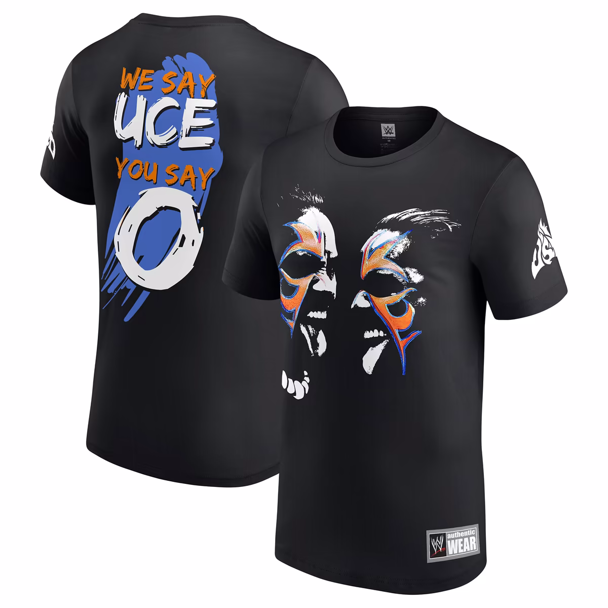 Men's Black The Usos We Say You Say Retro T-Shirt 1 Men's Black The Usos We Say You Say Retro T-Shirt