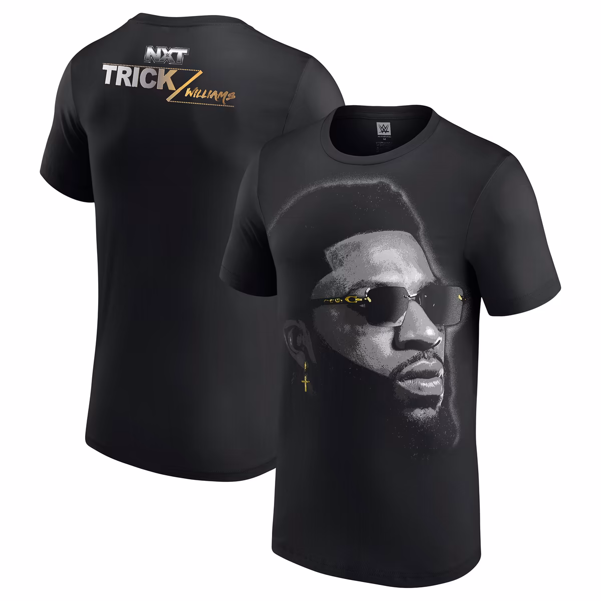 Men's Black Trick Williams Photo T-Shirt 1 Men's Black Trick Williams Photo T-Shirt