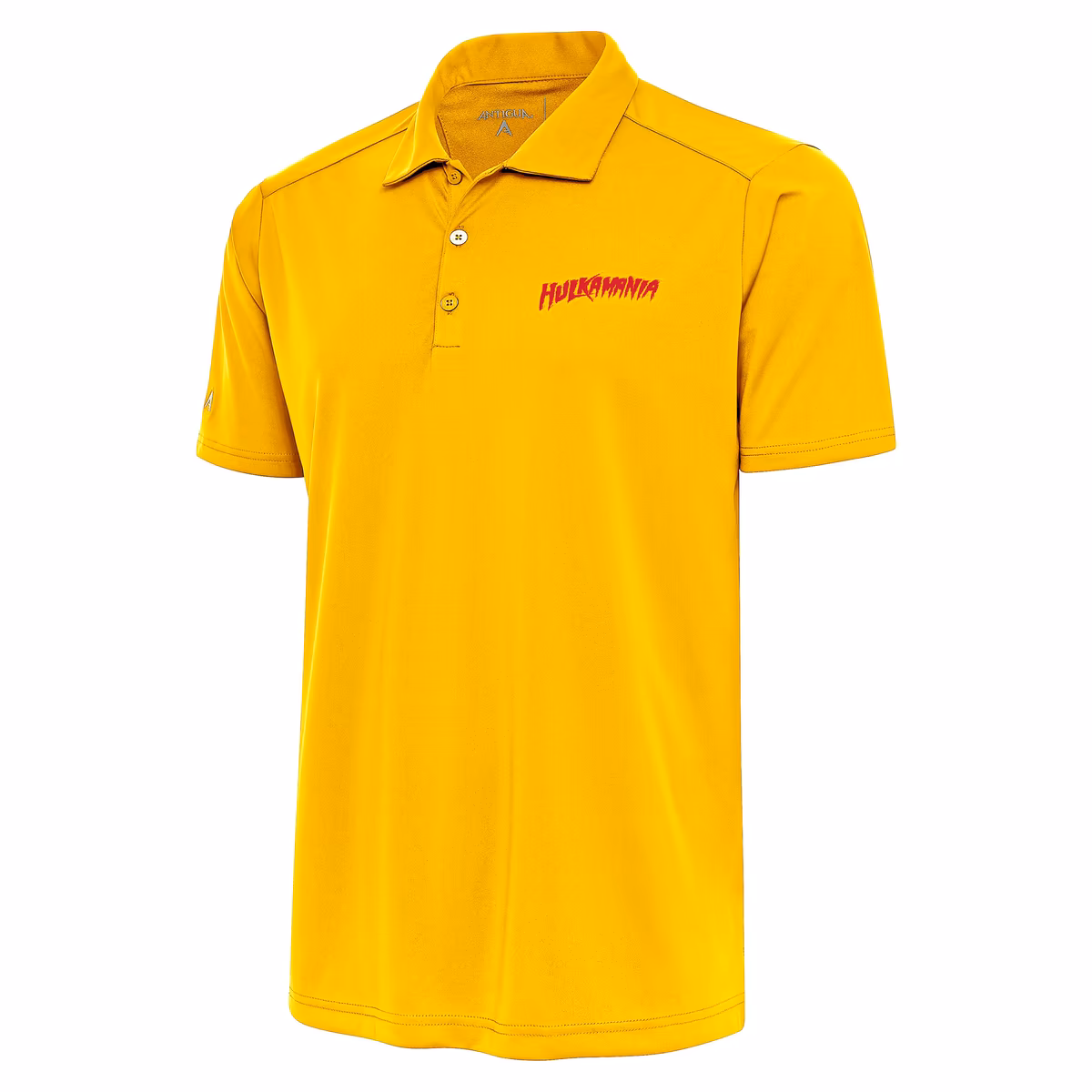 Men's Antigua  Gold Hulk Hogan Tribute Polo