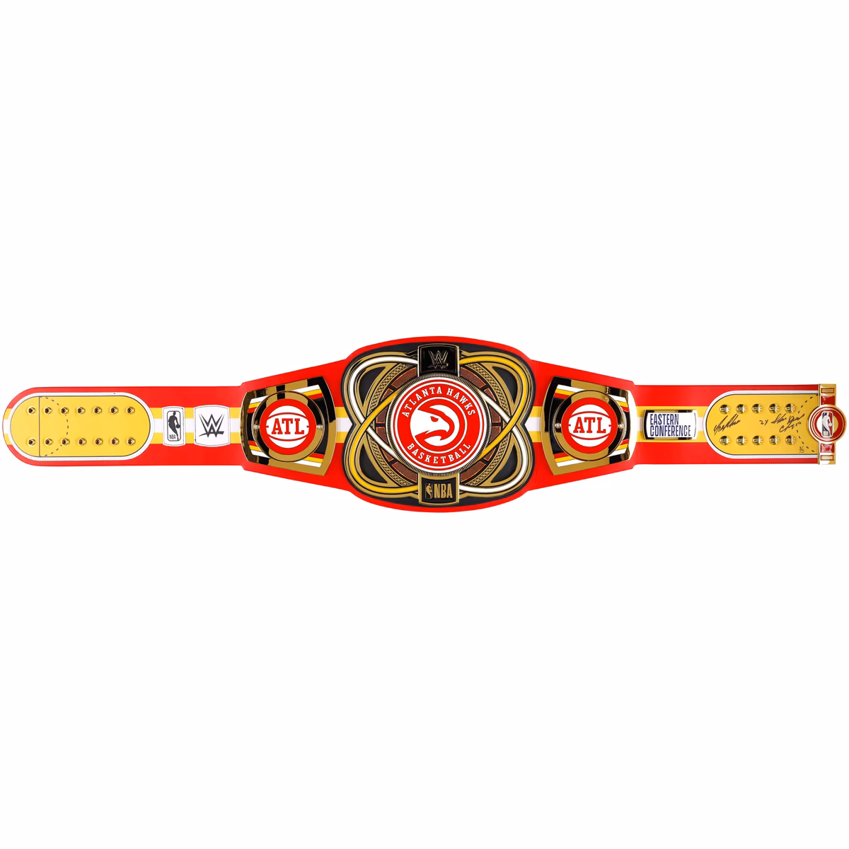 Dominique Wilkins Atlanta Hawks Autographed WWE Legacy Title Belt with "2X Slam Dunk Champ" Inscription - Limited Edition of 5