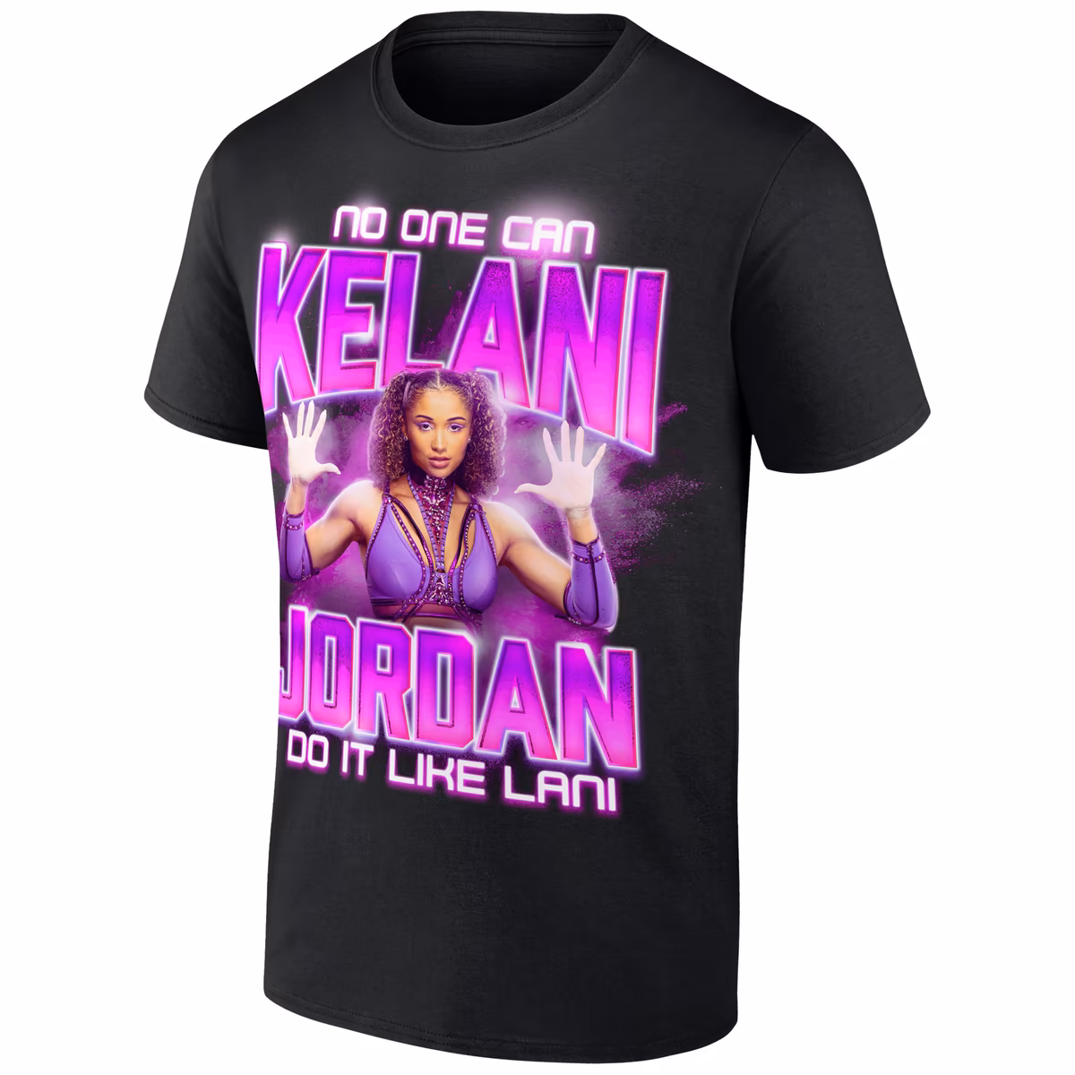 Men's Black Kelani Jordan No One Can Do It Like Lani T-Shirt 3 Men's Black Kelani Jordan No One Can Do It Like Lani T-Shirt