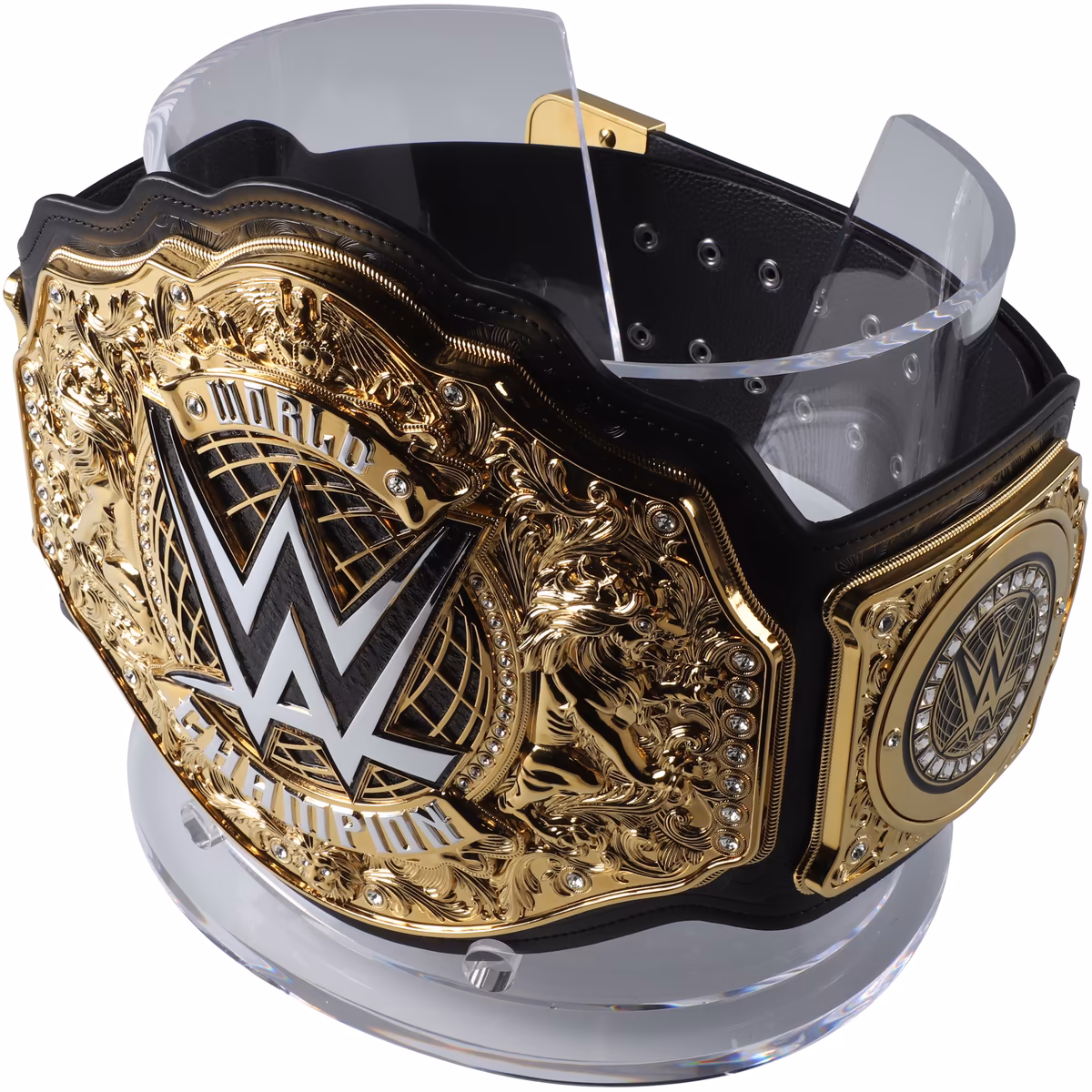 WWE Acrylic Replica Championship Title Display Stand - Fits All Replica Championship Belts 3 WWE Acrylic Replica Championship Title Display Stand - Fits All Replica Championship Belts