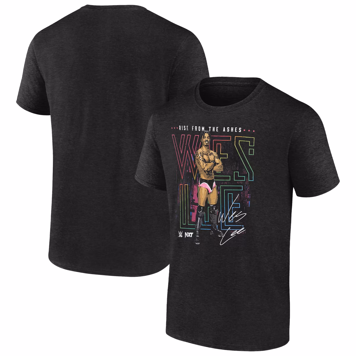 Men's 500 Level Wes Lee Black From the Ashes Tri-Blend T-Shirt 8 Men's 500 Level Wes Lee Black From the Ashes Tri-Blend T-Shirt