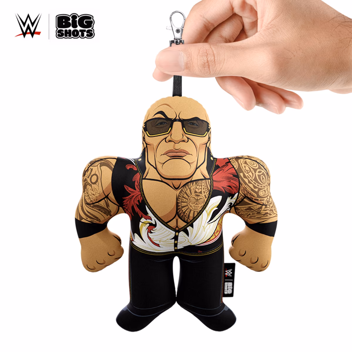 Big League Pillows The Rock Final Boss Big Shots 7" Mini Toy Plush 2 Big League Pillows The Rock Final Boss Big Shots 7" Mini Toy Plush