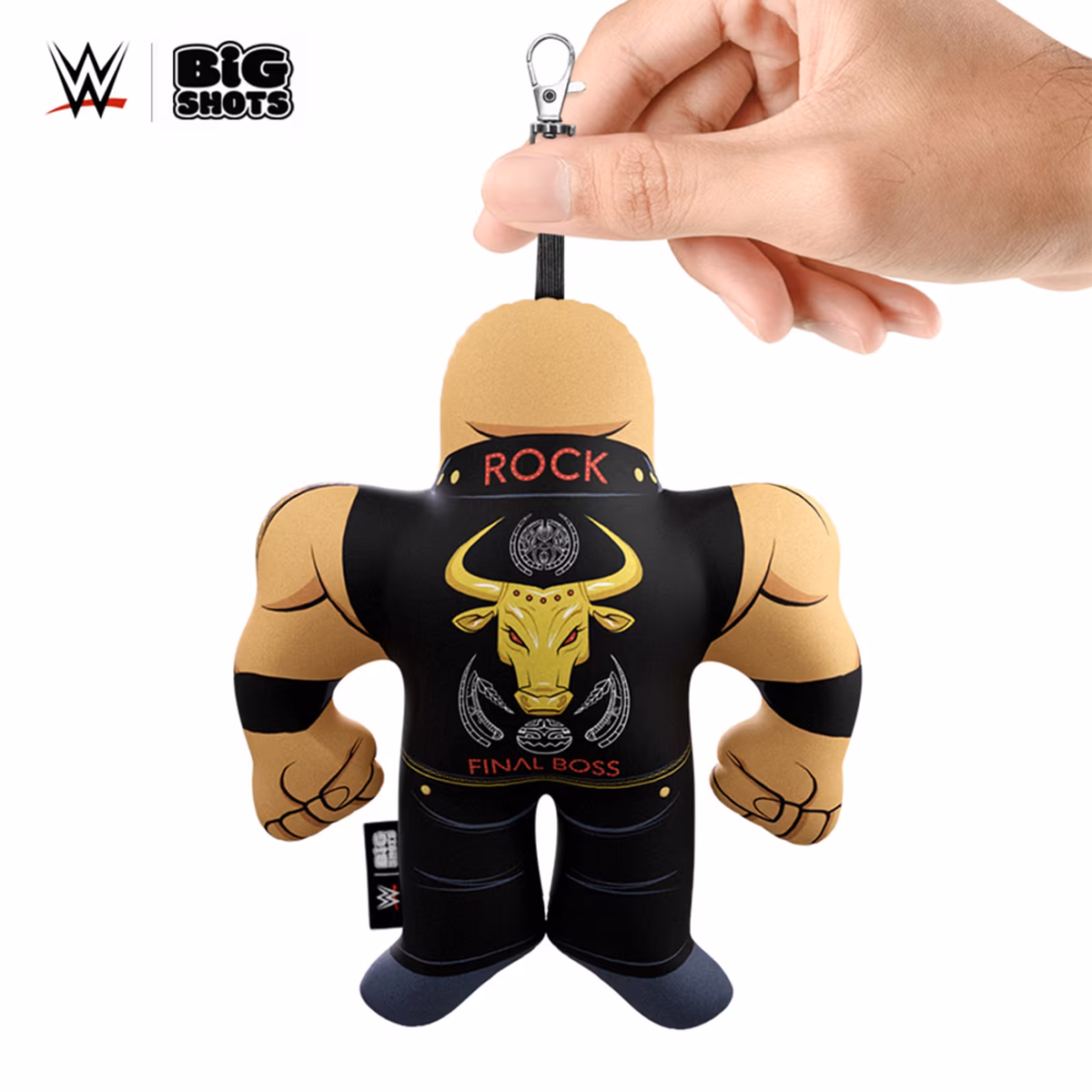 Big League Pillows The Rock Final Boss Big Shots 7" Mini Toy Plush 3 Big League Pillows The Rock Final Boss Big Shots 7" Mini Toy Plush