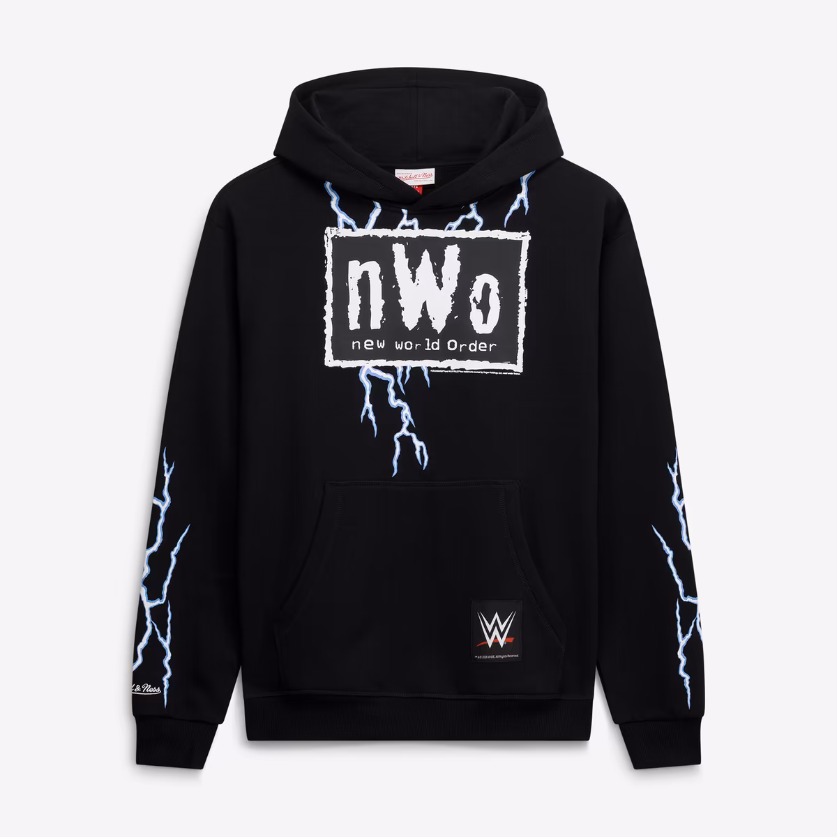 Men's Mitchell & Ness Black nWo Hoodie 3 Men's Mitchell & Ness Black nWo Hoodie