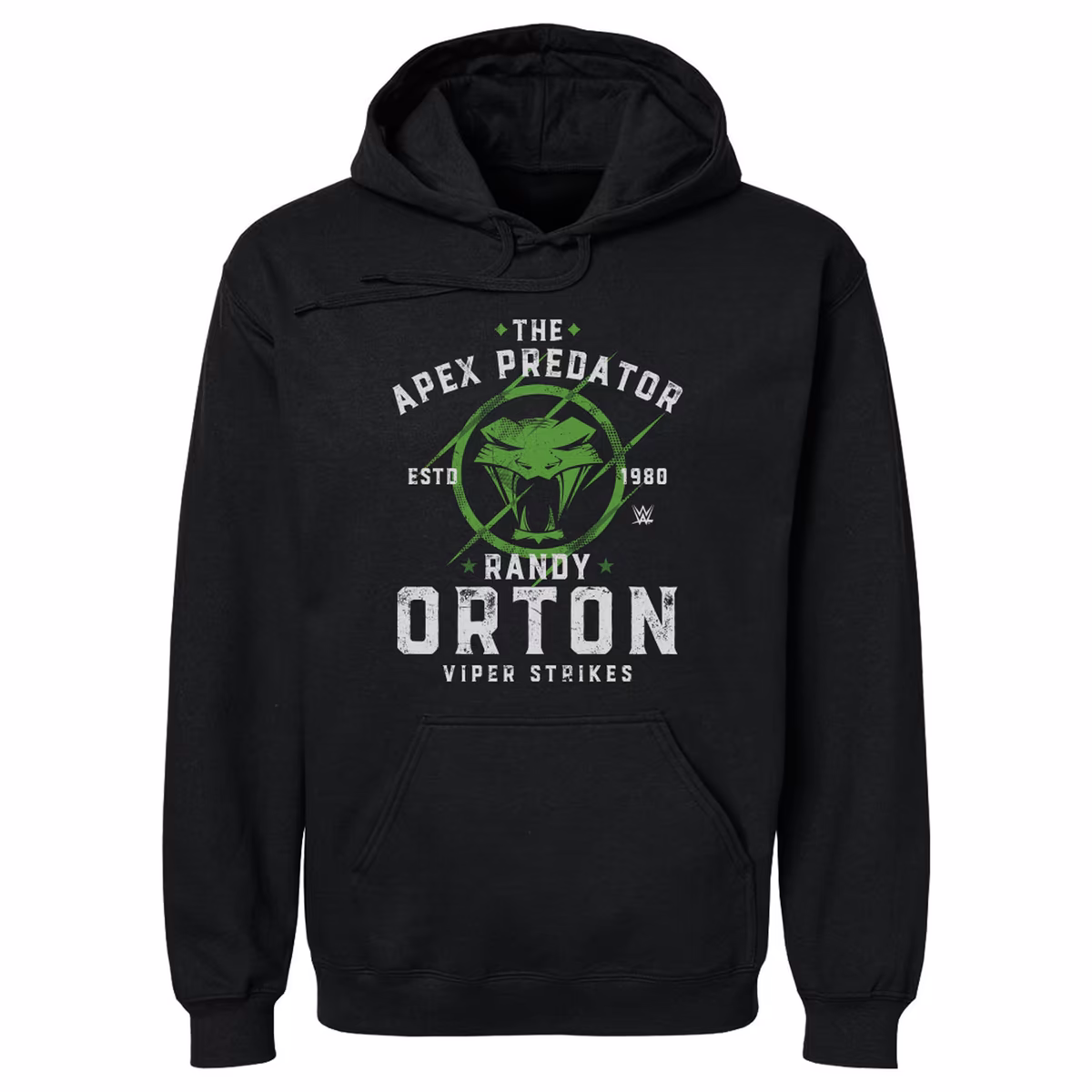 Men's 500 Level Black Randy Orton Pullover Hoodie 1 Men's 500 Level Black Randy Orton Pullover Hoodie