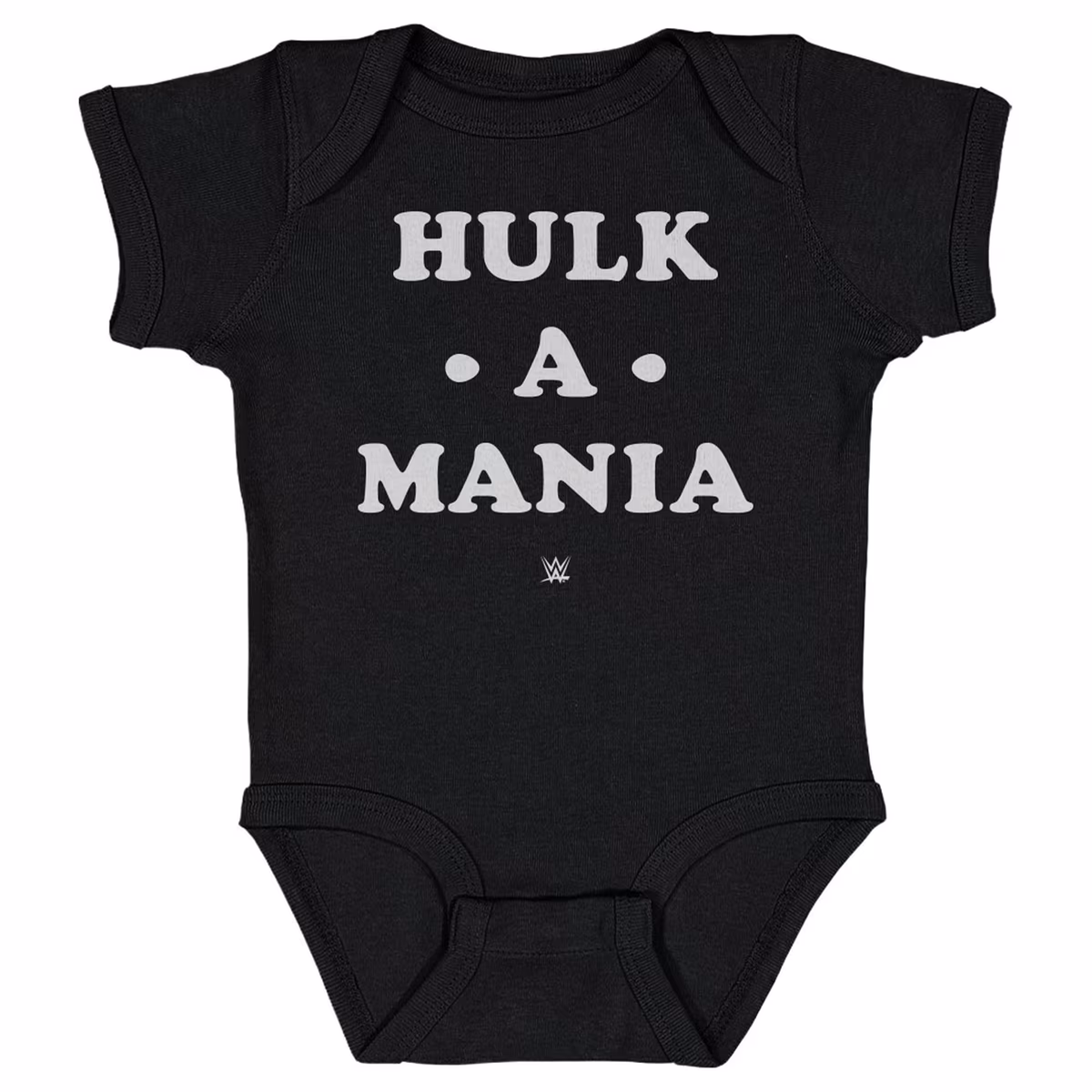 Infant 500 Level  Black Hulk Hogan Hulk-A-Mania Bodysuit