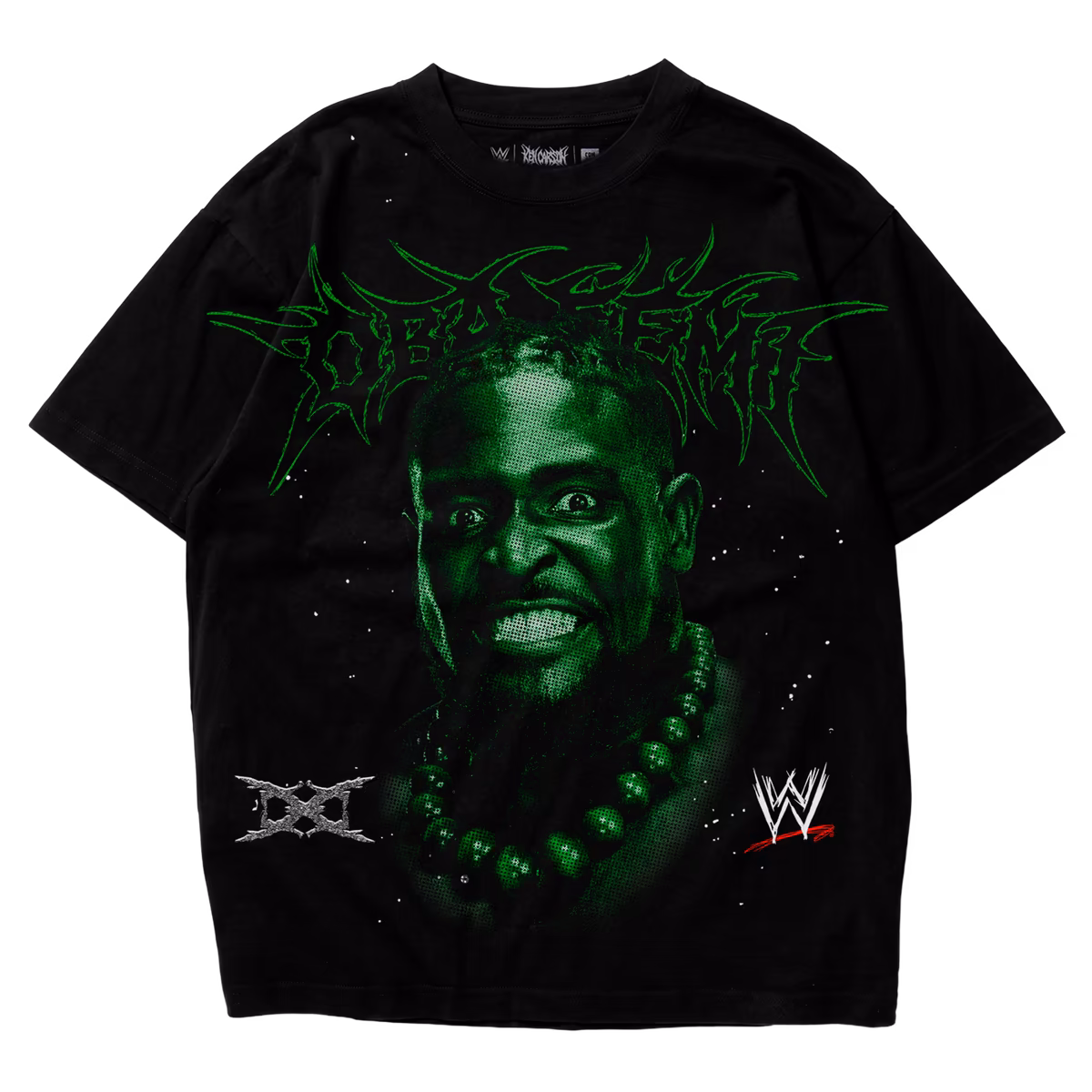 Unisex Complex x WWE x Ken Carson Black Oba Femi T-Shirt 3 Unisex Complex x WWE x Ken Carson Black Oba Femi T-Shirt