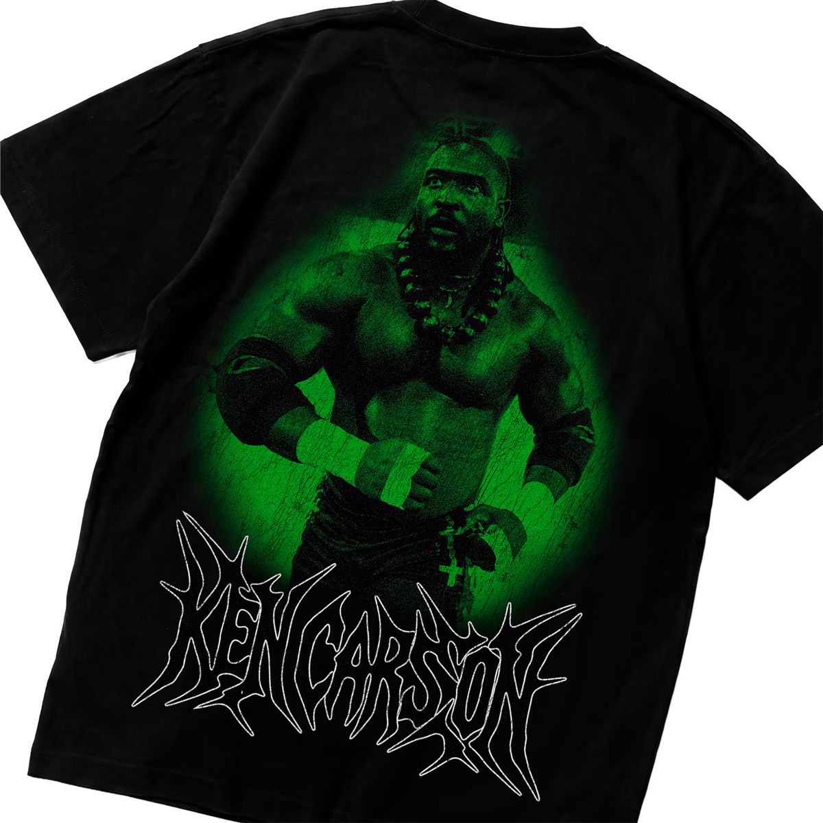 Unisex Complex x WWE x Ken Carson Black Oba Femi T-Shirt 6 Unisex Complex x WWE x Ken Carson Black Oba Femi T-Shirt