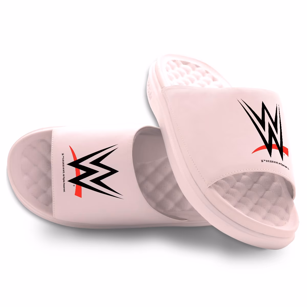 Men's ISlide WWE Logo Motive Slide Sandals