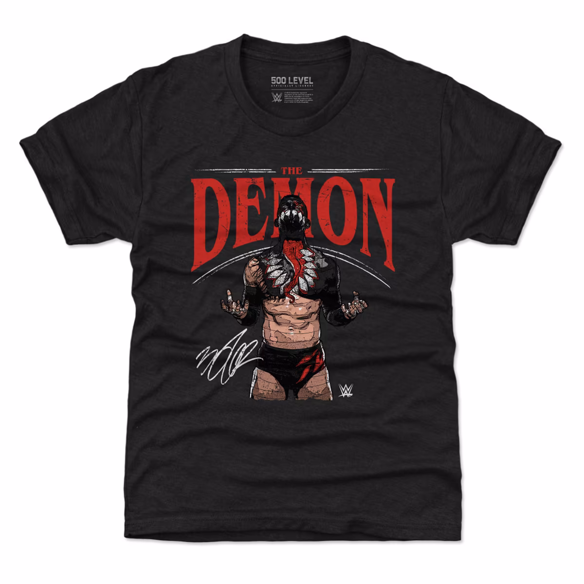Youth 500 Level Black Finn Bálor T-Shirt 1 Youth 500 Level Black Finn Bálor T-Shirt