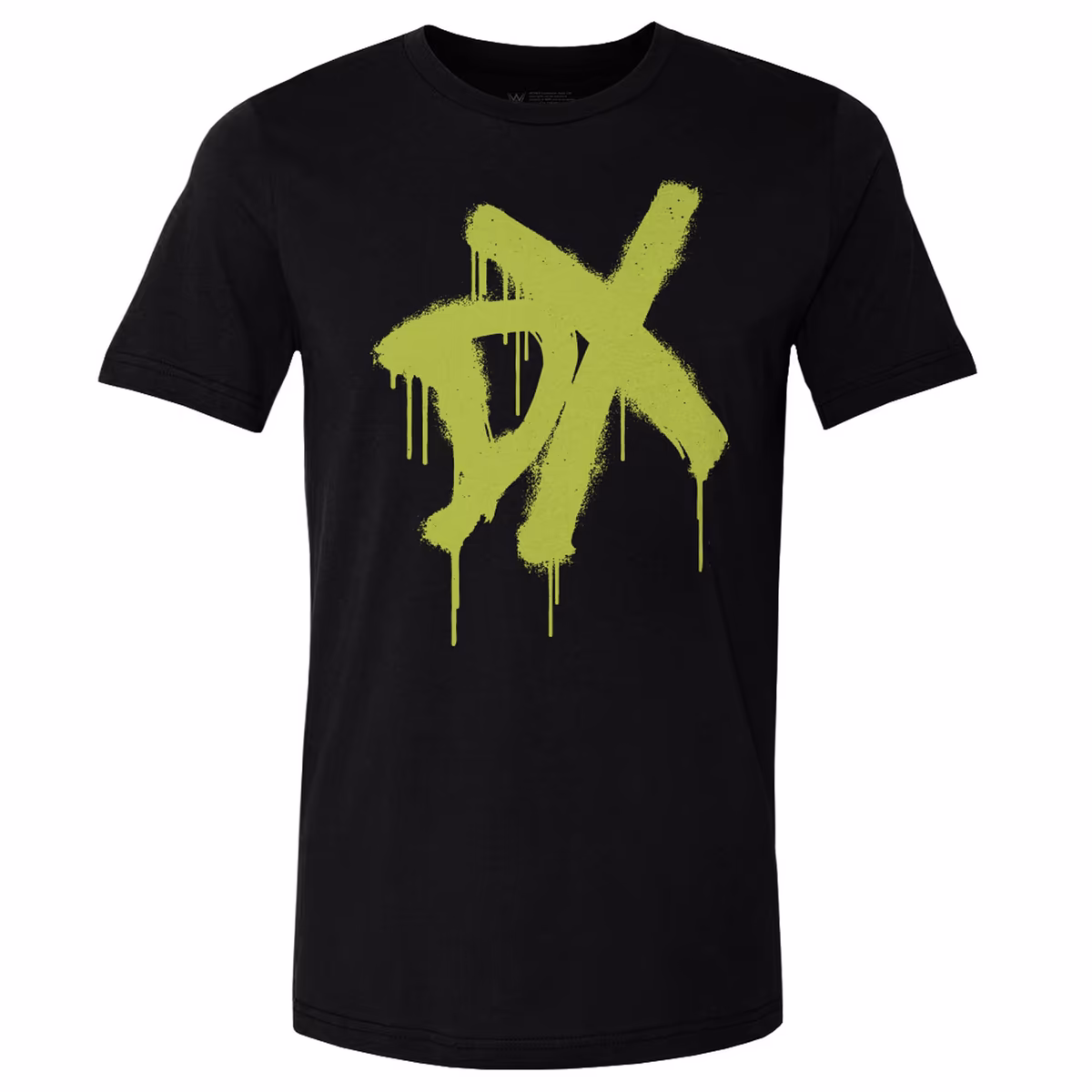 Men's 500 Level  Black D-Generation X Spray Paint Logo T-Shirt
