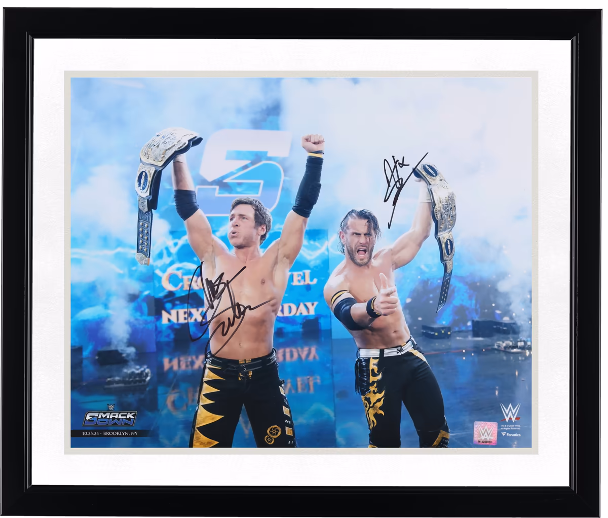 Motor City Machine Guns WWE Autographed 16" x 20" WWE Tag Team Titles Photograph 3 Motor City Machine Guns WWE Autographed 16" x 20" WWE Tag Team Titles Photograph